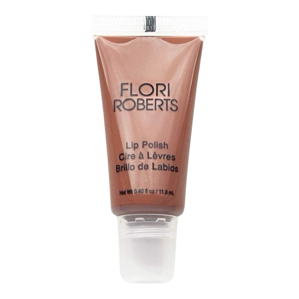 FLORI ROBERTS LIP POLISH IN PEACHES N CREAM 11.80ML - BRAND NEW